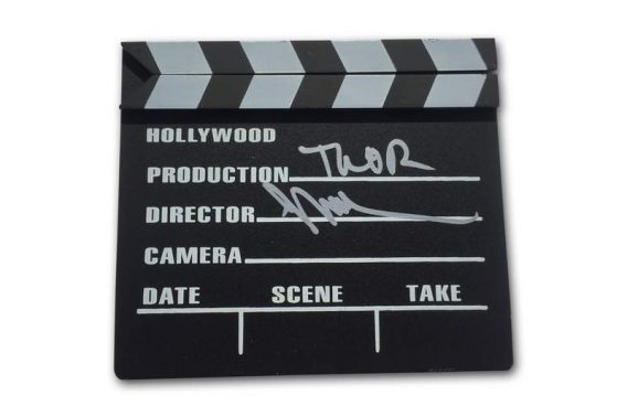 Taika Waititi authentic signed directors clapboard