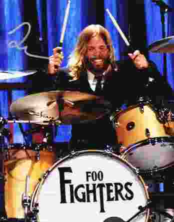 Taylor Hawkins authentic signed 10x15 picture
