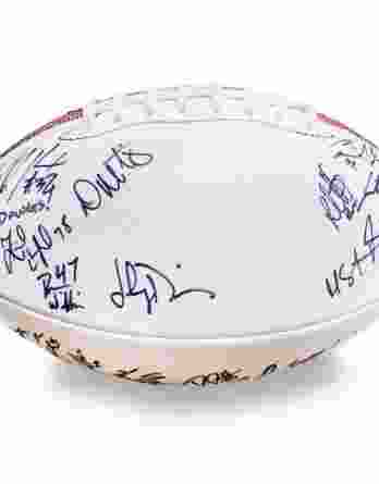 2008 Georgia Bulldogs autographed team football