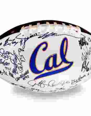 2012 Cal Bears autographed team football