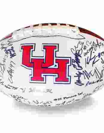 2012 Houston Cougars autographed team football