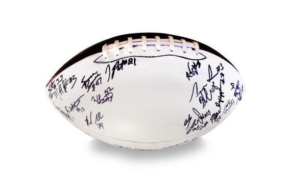 2012 Stanford autographed team football
