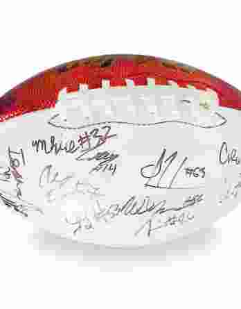 2017 Georgia Bulldogs autographed team football