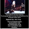 Akio Yang authentic signed WWE wrestling 8x10 photo W/Cert Autographed 13 Certificate of Authenticity from The Autograph Bank