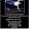 Akio Yang authentic signed WWE wrestling 8x10 photo W/Cert Autographed 14 Certificate of Authenticity from The Autograph Bank