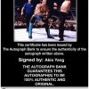 Akio Yang authentic signed WWE wrestling 8x10 photo W/Cert Autographed 16 Certificate of Authenticity from The Autograph Bank