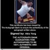 Akio Yang authentic signed WWE wrestling 8x10 photo W/Cert Autographed 30 Certificate of Authenticity from The Autograph Bank