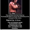 Al Snow authentic signed WWE wrestling 8x10 photo W/Cert Autographed 06 Certificate of Authenticity from The Autograph Bank