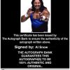 Al Snow authentic signed WWE wrestling 8x10 photo W/Cert Autographed 10 Certificate of Authenticity from The Autograph Bank