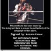 Antonio Ceaser authentic signed WWE wrestling 8x10 photo /Cert Autograph 58 Certificate of Authenticity from The Autograph Bank