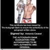 Antonio Ceaser authentic signed WWE wrestling 8x10 photo W/Cert Autographed 60 Certificate of Authenticity from The Autograph Bank