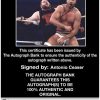Antonio Ceaser authentic signed WWE wrestling 8x10 photo W/Cert Autographed 65 Certificate of Authenticity from The Autograph Bank
