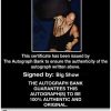 Big Show authentic signed WWE wrestling 8x10 photo W/Cert Autographed 02 Certificate of Authenticity from The Autograph Bank
