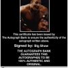 Big Show authentic signed WWE wrestling 8x10 photo W/Cert Autographed 04 Certificate of Authenticity from The Autograph Bank