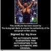 Big Show authentic signed WWE wrestling 8x10 photo W/Cert Autographed 05 Certificate of Authenticity from The Autograph Bank