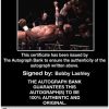 Bobby Lashley authentic signed WWE wrestling 8x10 photo W/Cert Autographed 06 Certificate of Authenticity from The Autograph Bank