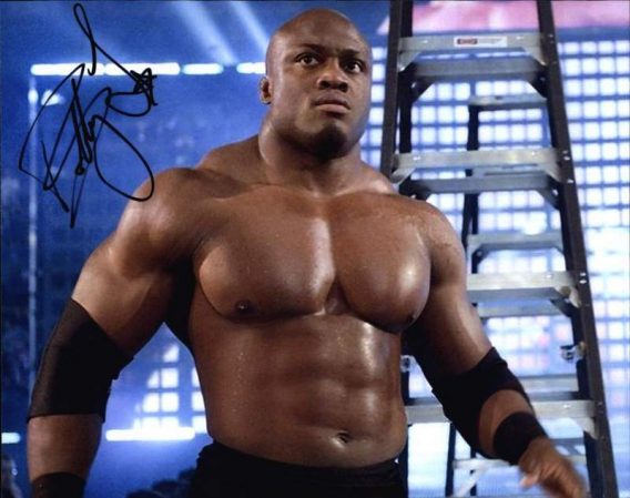 Bobby Lashley authentic signed WWE wrestling 8x10 photo W/Cert Autographed 07 signed 8x10 photo