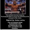 Bobby Lashley authentic signed WWE wrestling 8x10 photo W/Cert Autographed 10 Certificate of Authenticity from The Autograph Bank
