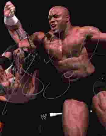 Bobby Lashley authentic signed WWE wrestling 8x10 photo W/Cert Autographed 12 signed 8x10 photo