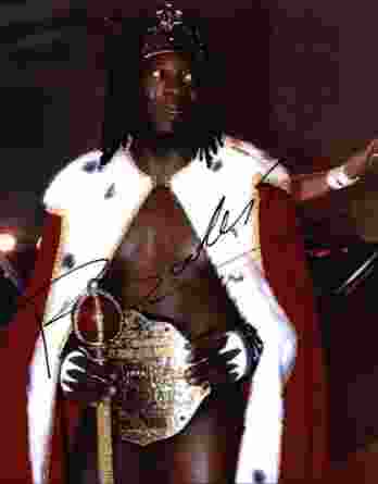 Booker T authentic signed WWE wrestling 8x10 photo W/Cert Autographed 01 signed 8x10 photo