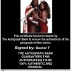 Booker T authentic signed WWE wrestling 8x10 photo W/Cert Autographed 02 Certificate of Authenticity from The Autograph Bank