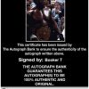 Booker T authentic signed WWE wrestling 8x10 photo W/Cert Autographed 05 Certificate of Authenticity from The Autograph Bank
