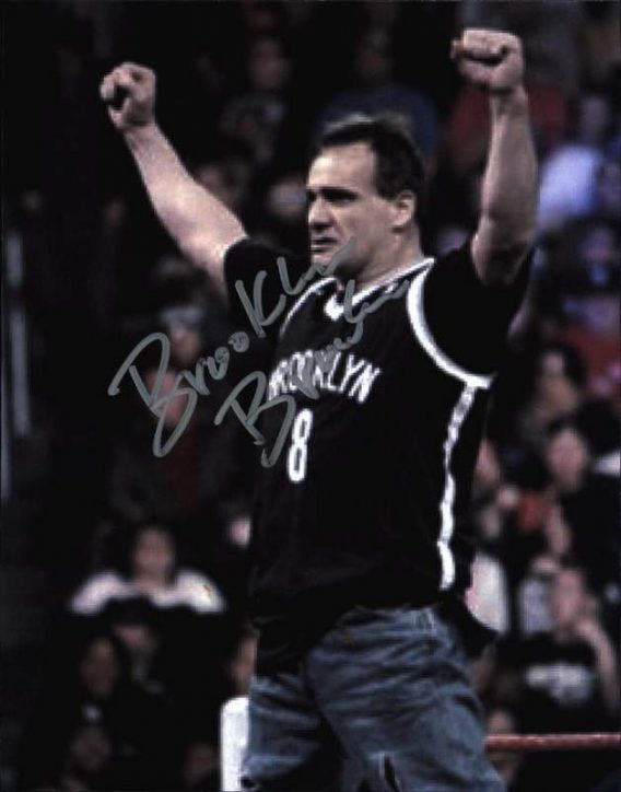 Brooklyn Brawler authentic signed WWE wrestling 8x10 photo W/Cert Autographed 02 signed 8x10 photo