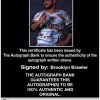Brooklyn Brawler authentic signed WWE wrestling 8x10 photo W/Cert Autographed 03 Certificate of Authenticity from The Autograph Bank