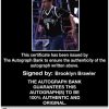 Brooklyn Brawler authentic signed WWE wrestling 8x10 photo W/Cert Autographed 07 Certificate of Authenticity from The Autograph Bank