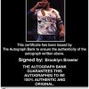 Brooklyn Brawler authentic signed WWE wrestling 8x10 photo W/Cert Autographed 08 Certificate of Authenticity from The Autograph Bank