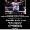 Brooklyn Brawler authentic signed WWE wrestling 8x10 photo W/Cert Autographed 11 Certificate of Authenticity from The Autograph Bank