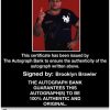 Brooklyn Brawler authentic signed WWE wrestling 8x10 photo W/Cert Autographed 12 Certificate of Authenticity from The Autograph Bank