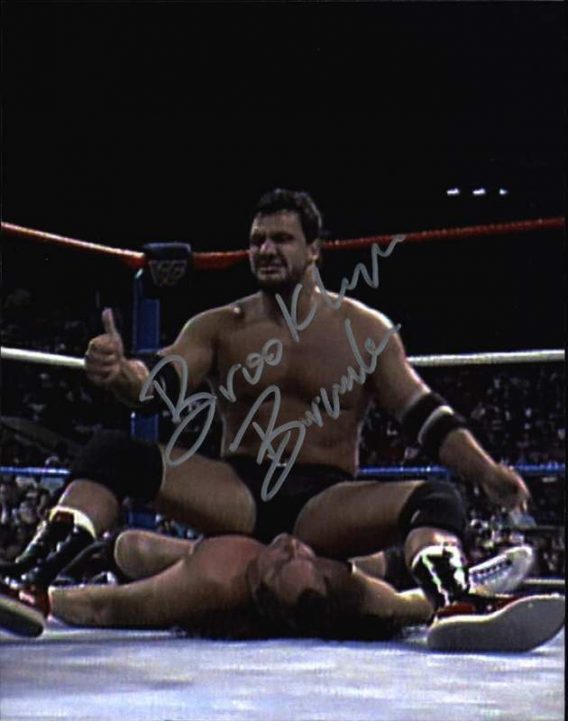 Brooklyn Brawler authentic signed WWE wrestling 8x10 photo W/Cert Autographed 14 signed 8x10 photo