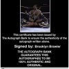 Brooklyn Brawler authentic signed WWE wrestling 8x10 photo W/Cert Autographed 14 Certificate of Authenticity from The Autograph Bank