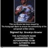 Brooklyn Brawler authentic signed WWE wrestling 8x10 photo W/Cert Autographed 16 Certificate of Authenticity from The Autograph Bank