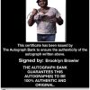 Brooklyn Brawler authentic signed WWE wrestling 8x10 photo W/Cert Autographed 17 Certificate of Authenticity from The Autograph Bank