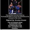 Brooklyn Brawler authentic signed WWE wrestling 8x10 photo W/Cert Autographed 18 Certificate of Authenticity from The Autograph Bank