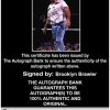 Brooklyn Brawler authentic signed WWE wrestling 8x10 photo W/Cert Autographed 21 Certificate of Authenticity from The Autograph Bank