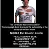Brooklyn Brawler authentic signed WWE wrestling 8x10 photo W/Cert Autographed 24 Certificate of Authenticity from The Autograph Bank