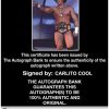 Carlito Cool authentic signed WWE wrestling 8x10 photo W/Cert Autographed 10 Certificate of Authenticity from The Autograph Bank