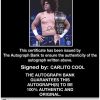 Carlito Cool authentic signed WWE wrestling 8x10 photo W/Cert Autographed 13 Certificate of Authenticity from The Autograph Bank