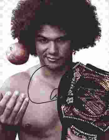 Carlito Cool authentic signed WWE wrestling 8x10 photo W/Cert Autographed 17 signed 8x10 photo
