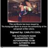 Carlito Cool authentic signed WWE wrestling 8x10 photo W/Cert Autographed 22 Certificate of Authenticity from The Autograph Bank