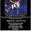 Carlito Cool authentic signed WWE wrestling 8x10 photo W/Cert Autographed 27 Certificate of Authenticity from The Autograph Bank