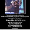 Carlito Cool authentic signed WWE wrestling 8x10 photo W/Cert Autographed 29 Certificate of Authenticity from The Autograph Bank