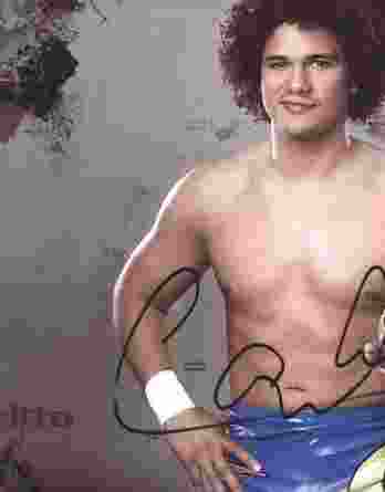 Carlito Cool authentic signed WWE wrestling 8x10 photo W/Cert Autographed 34 signed 8x10 photo