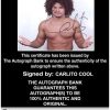 Carlito Cool authentic signed WWE wrestling 8x10 photo W/Cert Autographed 36 Certificate of Authenticity from The Autograph Bank