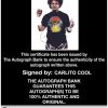 Carlito Cool authentic signed WWE wrestling 8x10 photo W/Cert Autographed 48 Certificate of Authenticity from The Autograph Bank
