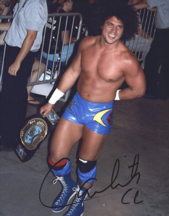 Carlito Cool authentic signed WWE wrestling 8x10 photo W/Cert Autographed 49 signed 8x10 photo