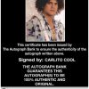 Carlito Cool authentic signed WWE wrestling 8x10 photo W/Cert Autographed 56 Certificate of Authenticity from The Autograph Bank